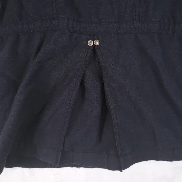 Cabi Jacket Gray Military Utility Weekend Anorak Cotton XS 209 - Picture 9 of 10